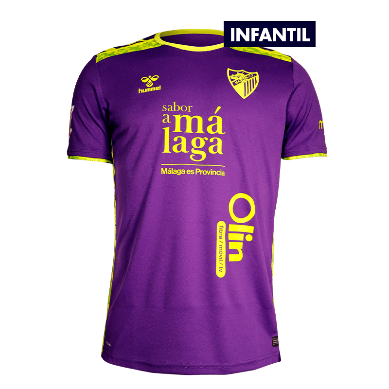 MALAGA CF OFFICIAL 2ND KIT SHIRT 2024/25  -JUNIOR-
