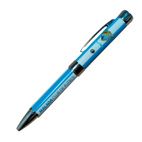 BOLIGRAFO PROYECTOR RAYAS MALAGA CF