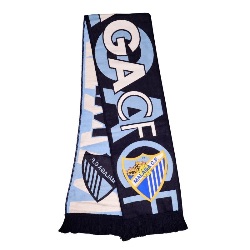 BUFANDA TEXTO MALAGA DOBLE