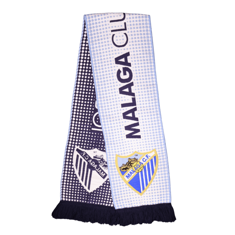 BUFANDA PUNTOS CELESTES MÁLAGA CF