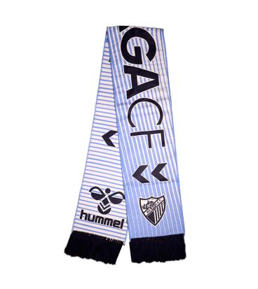 BUFANDA RAYAS CELESTE HUMMEL MALAGA CF