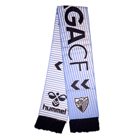 BUFANDA RAYAS CELESTE HUMMEL MALAGA CF