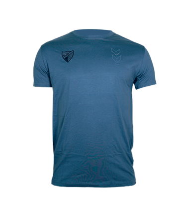 CAMISETA ACTIVE ALGODON AZUL MALAGA CF