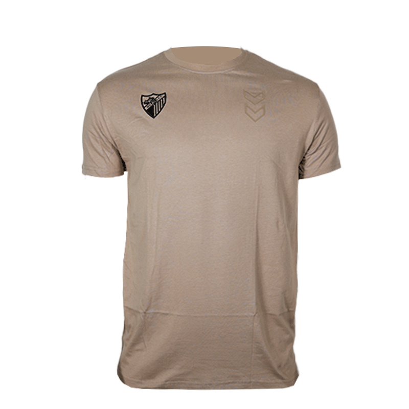 CAMISETA ACTIVE ALGODON MARRON MALAGA CF