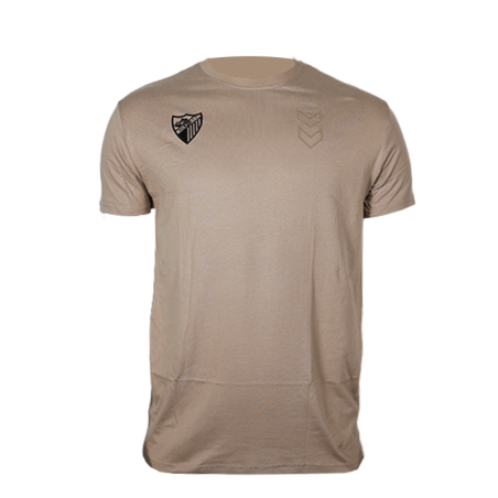 CAMISETA ACTIVE ALGODON MARRON MALAGA CF
