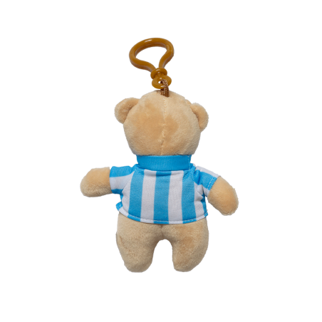 LLAVERO PELUCHE OSO CLARO