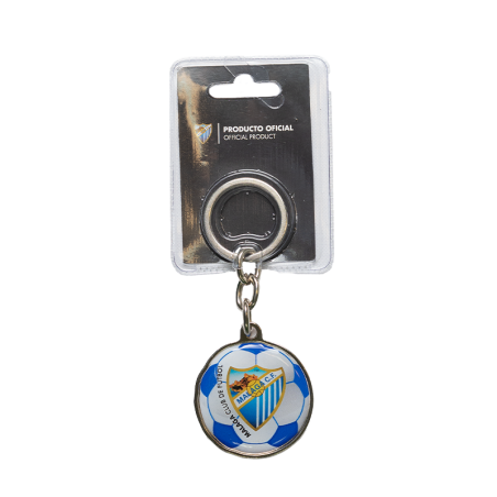MALAGA CF BALL KEYCHAIN