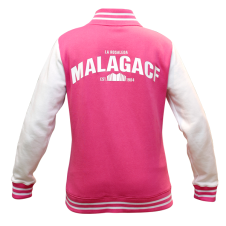 CHAQUETA BASEBALL ROSA MCF -ADULTO-