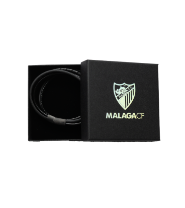 PULSERA PIEL NEGRA