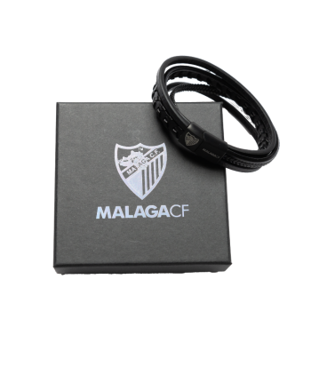 PULSERA PIEL NEGRA