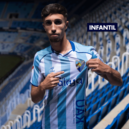 MALAGA CF OFFICIAL 1ST KIT SHIRT 2025/26 -JUNIOR-