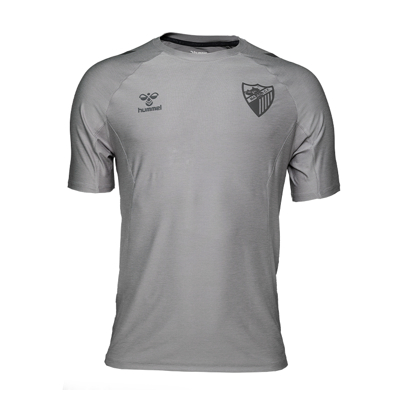 CAMISETA TRAVEL GRIS MALAGA CF 2025/26