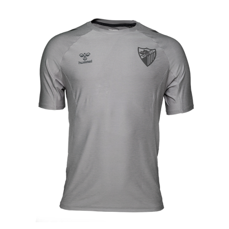 CAMISETA TRAVEL GRIS MALAGA CF 2025/26