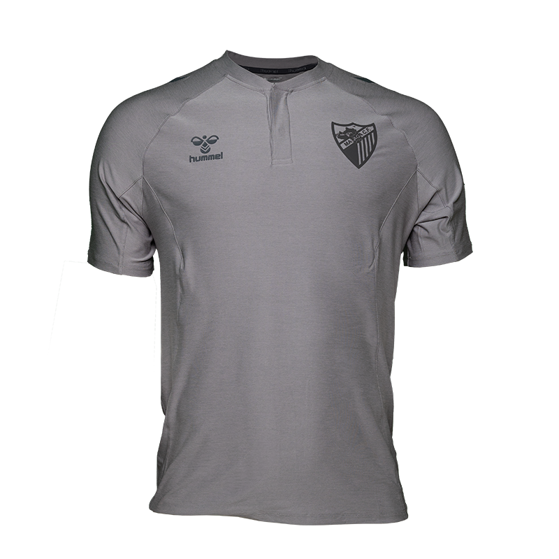 POLO TRAVEL GRIS MALAGA CF 2025/26