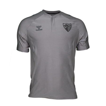 POLO TRAVEL GRIS MALAGA CF 2025/26