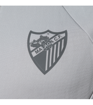 SUDADERA TRAVEL GRIS MALAGA CF 2025/26