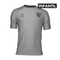 CAMISETA TRAVEL GRIS MALAGA CF 2025/26 -INFANTIL-