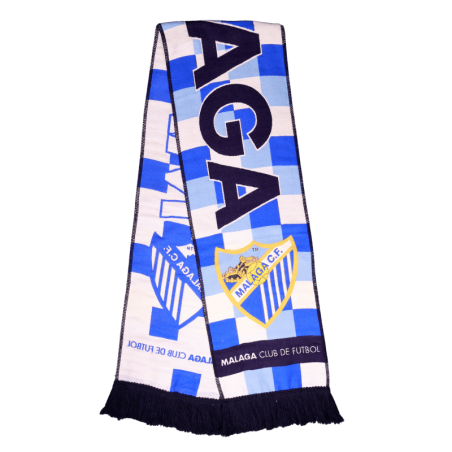 BLUE SQUARED SCARF