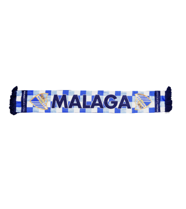 BLUE SQUARED SCARF