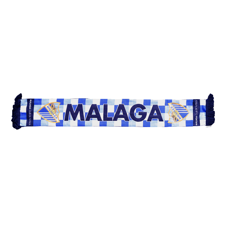 BUFANDA CUADROS MARINO MALAGA CF