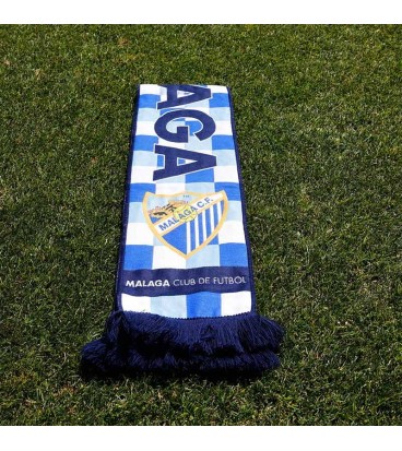 BLUE SQUARED SCARF
