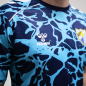 MALAGA CF OFFICIAL PREMATCH NAVY BLUE T-SHIRT 2025/26 -JUNIOR-