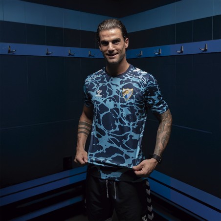 CAMISETA OFICIAL PREMATCH MARINO MALAGA CF 2025/26