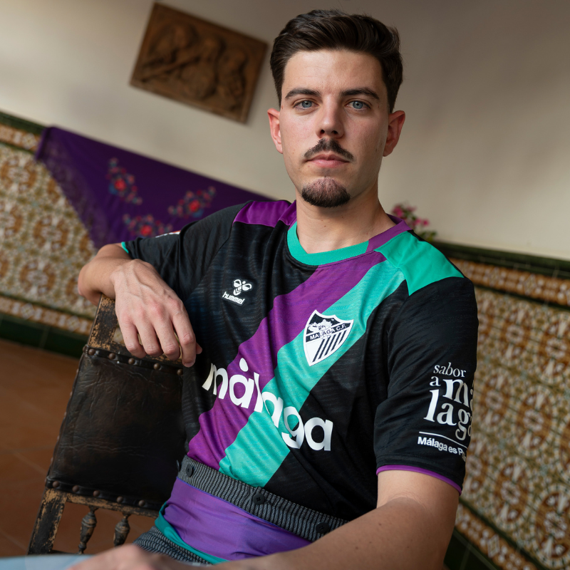 MALAGA CF OFFICIAL 2ND KIT T-SHIRT 2025/26