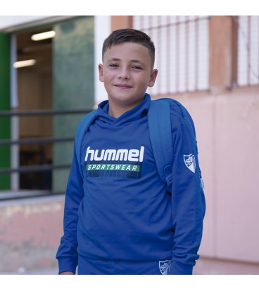 SUDADERA VUELTA AL COLE AZUL MÁLAGA CF