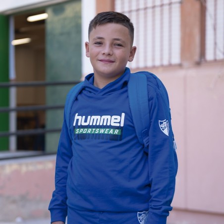 SUDADERA VUELTA AL COLE AZUL MÁLAGA CF