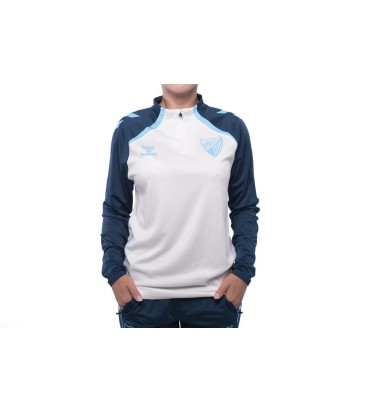 SUDADERA ENTRENO PLAYER ZIP MALAGA CF 2025/26