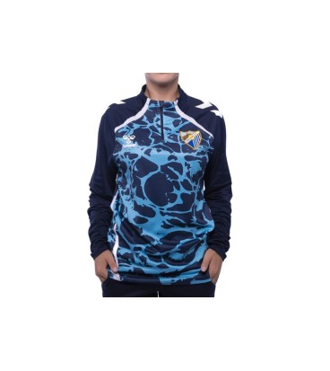 SUDADERA OFICIAL PREMATCH ZIP MALAGA CF 2025/26