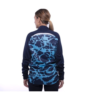 MALAGA CF OFFICIAL PREMATCH SWEATSHIRT ZIP 2025/26