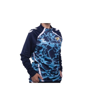 SUDADERA OFICIAL PREMATCH ZIP MALAGA CF 2025/26 -INFANTIL-