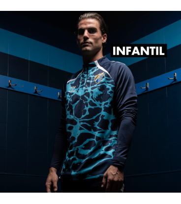 SUDADERA OFICIAL PREMATCH ZIP MALAGA CF 2025/26