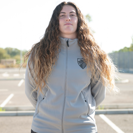 GREY TRAVEL HOODIE MALAGA CF