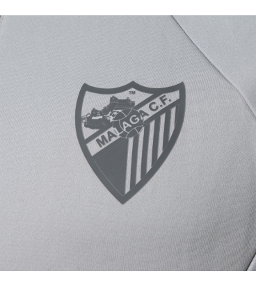 SUDADERA TRAVEL GRIS MALAGA CF