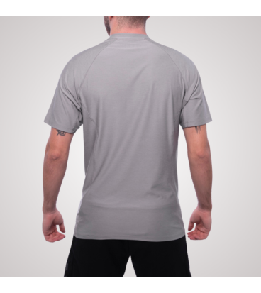 GREY TRAVEL POLO SHIRT MALAGA CF