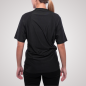 BLACK TRAVEL POLO SHIRT MALAGA CF