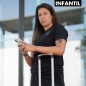 CAMISETA TRAVEL NEGRO MALAGA CF -INFANTIL-