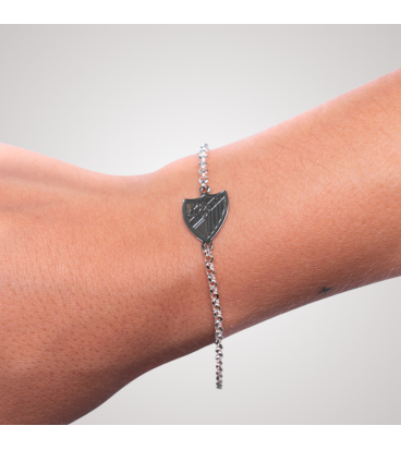 PULSERA ESCUDO MALAGA CF