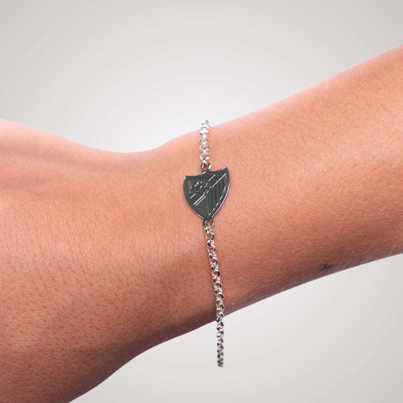 PULSERA ESCUDO MALAGA CF