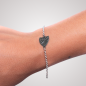 SHIELD BRACELET MALAGA CF