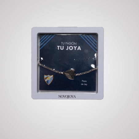 PULSERA ESCUDO MALAGA CF