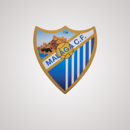 PEGATINA ESCUDO MALAGA CF