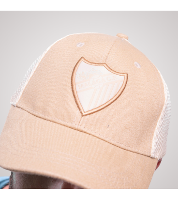 GORRA CAMEL MALLA MALAGA CF