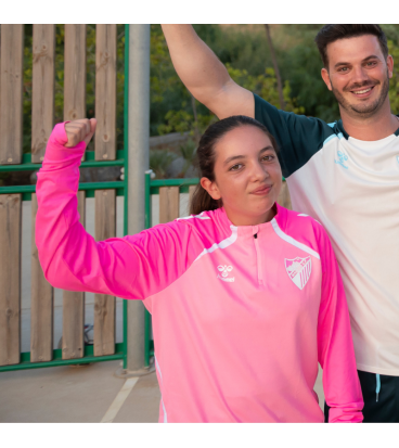 SUDADERA ENTRENO PORTERO ZIP MALAGA CF 2025/26