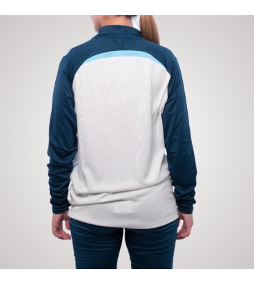 SUDADERA ENTRENO PLAYER ZIP MALAGA CF -INFANTIL-