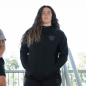 SUDADERA TRAVEL NEGRO MALAGA CF