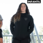 SUDADERA TRAVEL NEGRO MALAGA CF -INFANTIL-